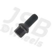 Prezoane negre noi jante aliaj M14x1.5 28 mm, VW, Seat, Skoda, Audi