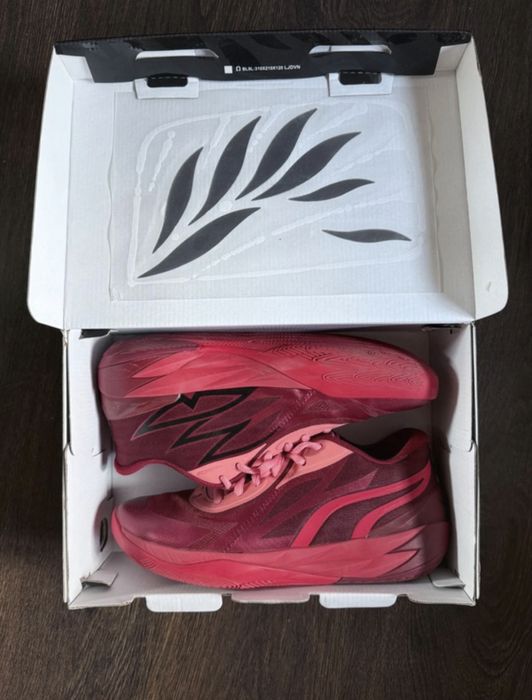 Adidasi sala volley basket puma mb all time red lamelo