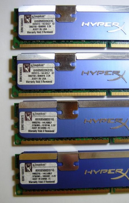 Memorii DDR2 -Samsung/Kingston/Kingmax