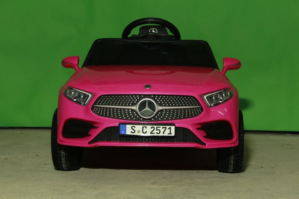 Masinuta electrica pentru copii MERCEDES CLS 350 AMG 2x30W 12V #Pink