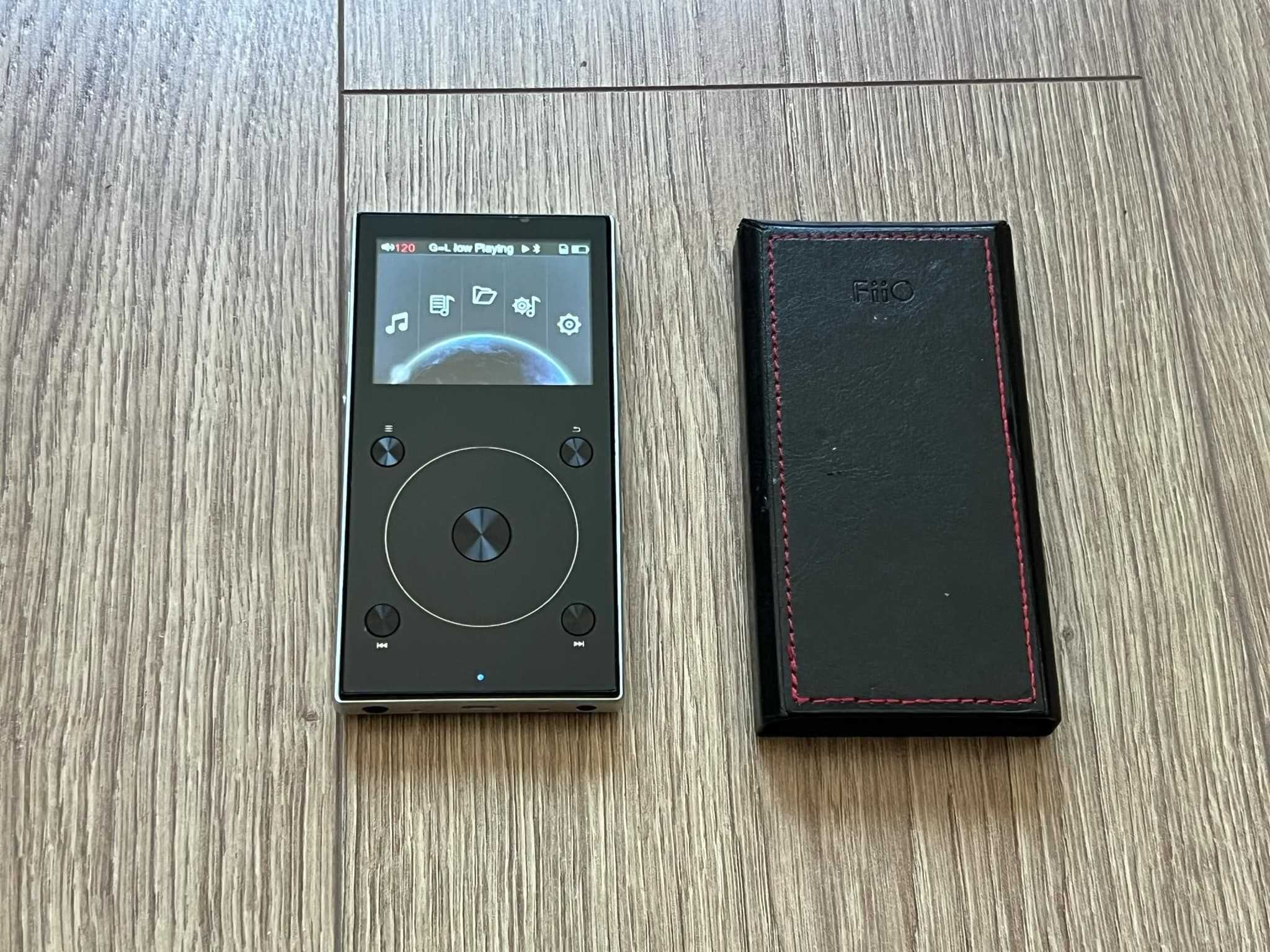 Player profesional DAC FIIO X3 Mark III bluetooth model FX3321 cu husa
