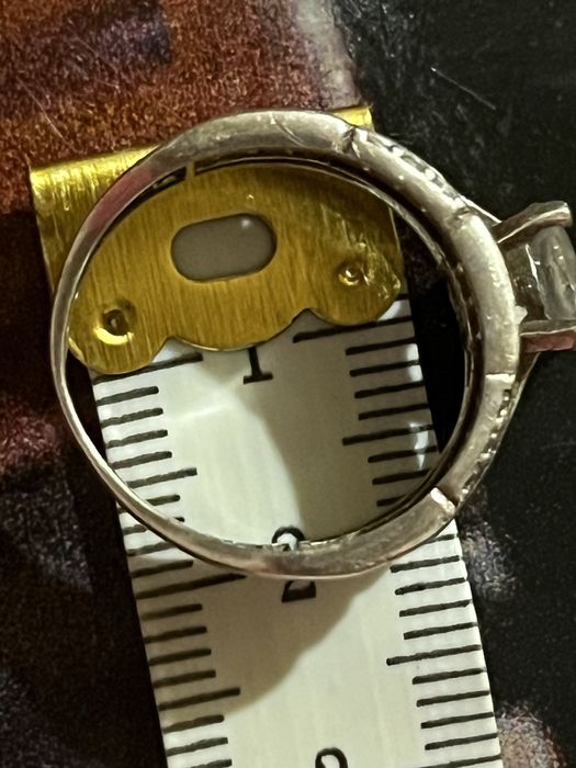 Inel vergheta argint