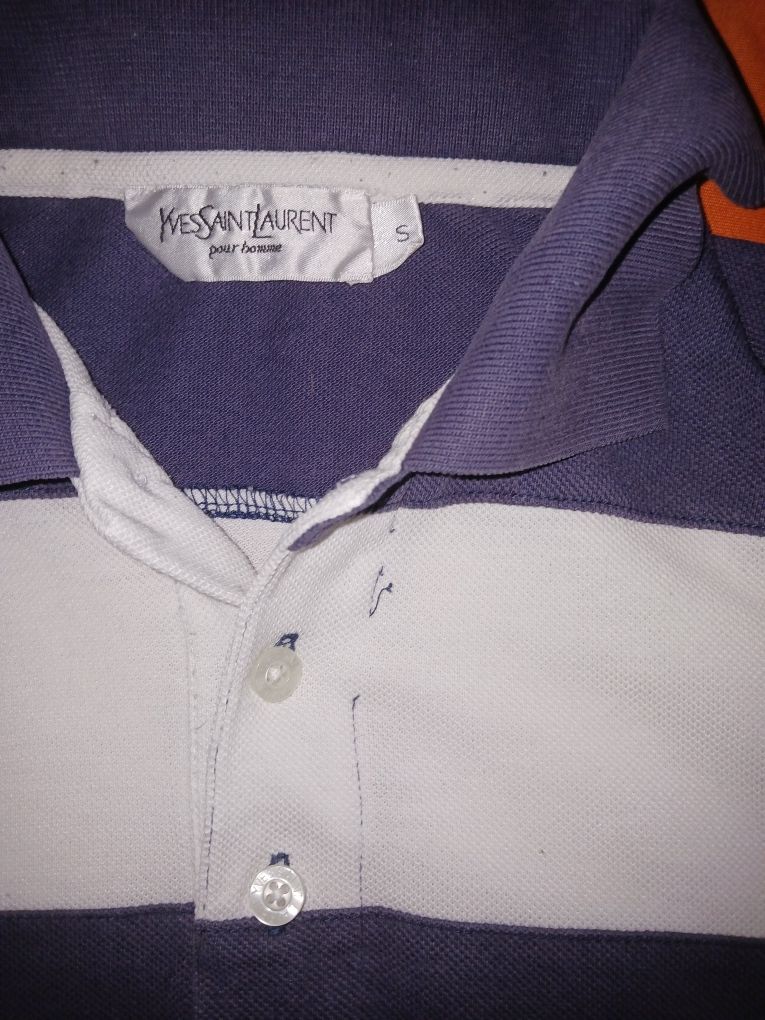 Tricou polo Yves Saint Laurent