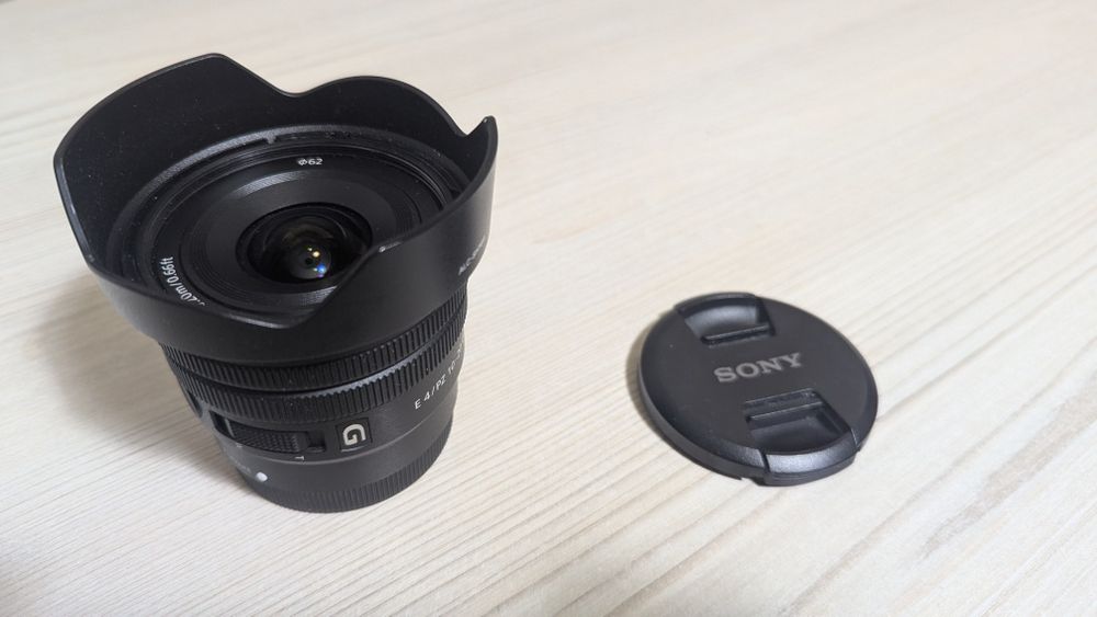Obiectiv Sony E G 10-20 mm F4