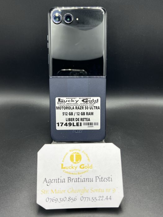 Motorola razr 50 ultra 512/12 gb ram cod 22605