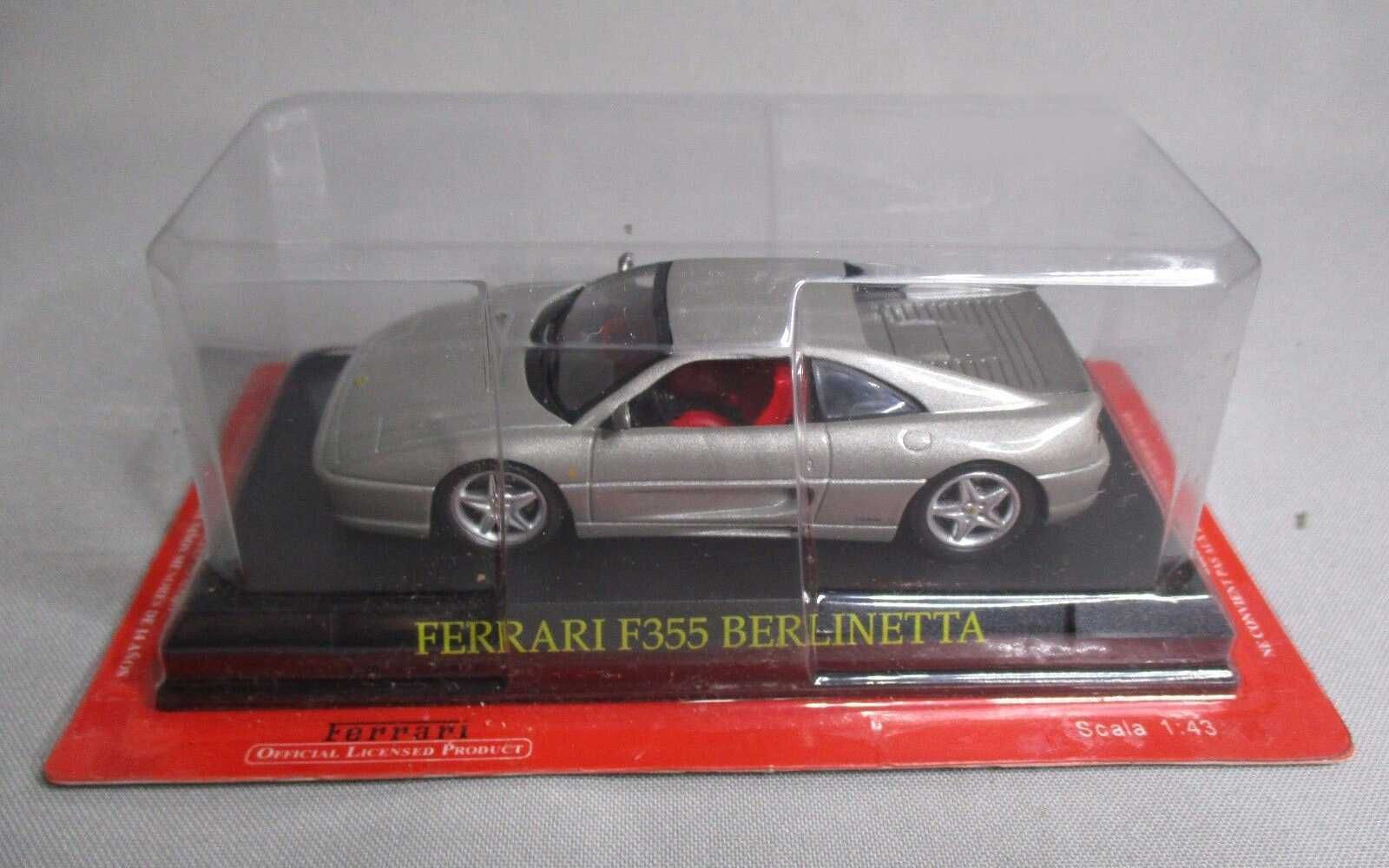 Продавам метална количка Ферари Ferrari F355 от IXO в мащаб 1/43