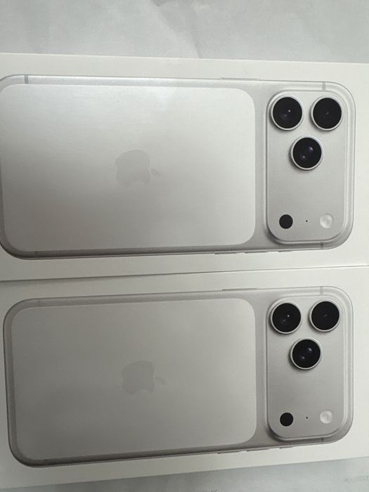 iPhone 17 ProMax 256 Silver. Not active EAC Region, Sim Kartali