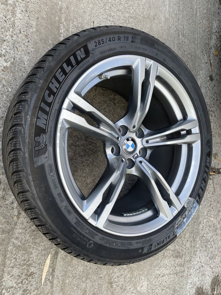 Set 4 Jante BMW M8 - 19" + Anvelope Iarna MICHELIN PILOT Alpin 5