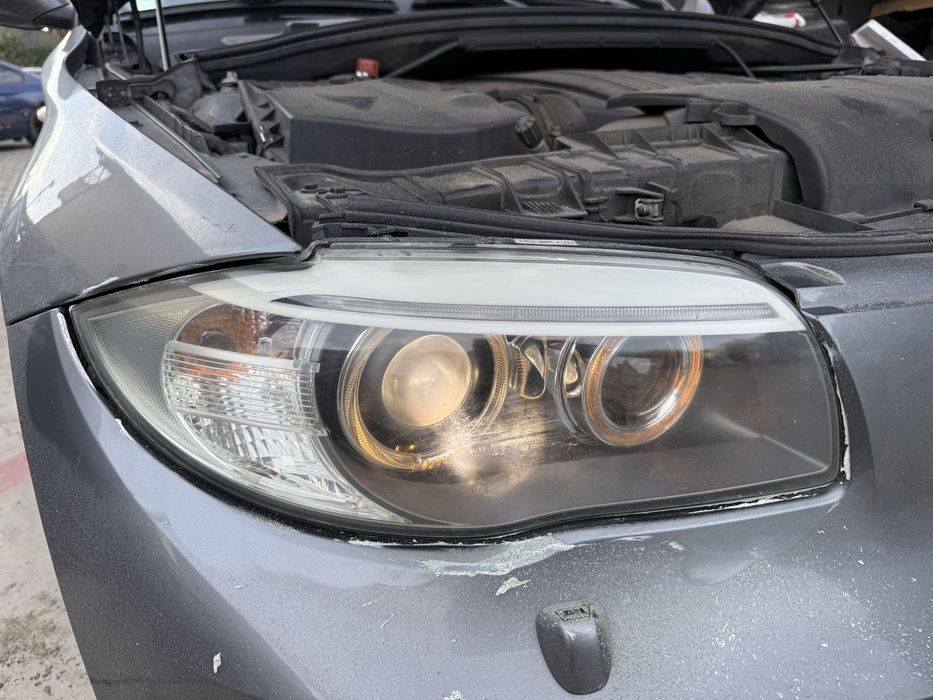Piese bmw 120d e82 Lci / cic / bixeno / interior piele maro / navigati