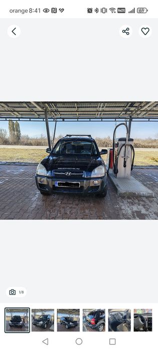 Hyundai Tucson 4x2+GPL jante aluminiu