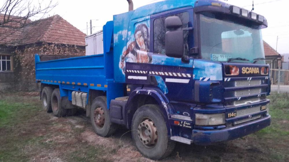 Vând SCANIA 8x4 Basculantă