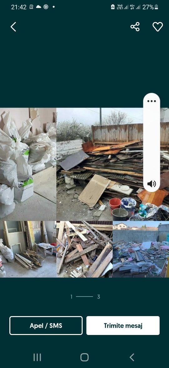 Nisip,sort,pământ,mobilă vechea,moloz