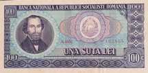 Bancnote 100,50,25,10,5,1 lei - 1966