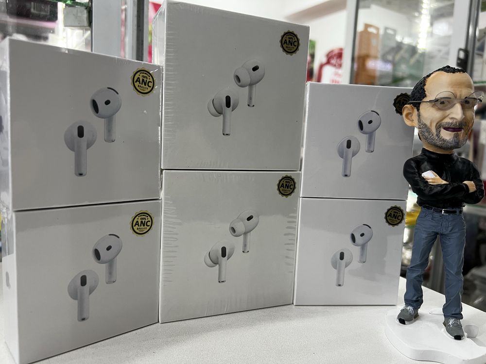 AirPods 4 с активным шумоподавлением и прозрачностью!