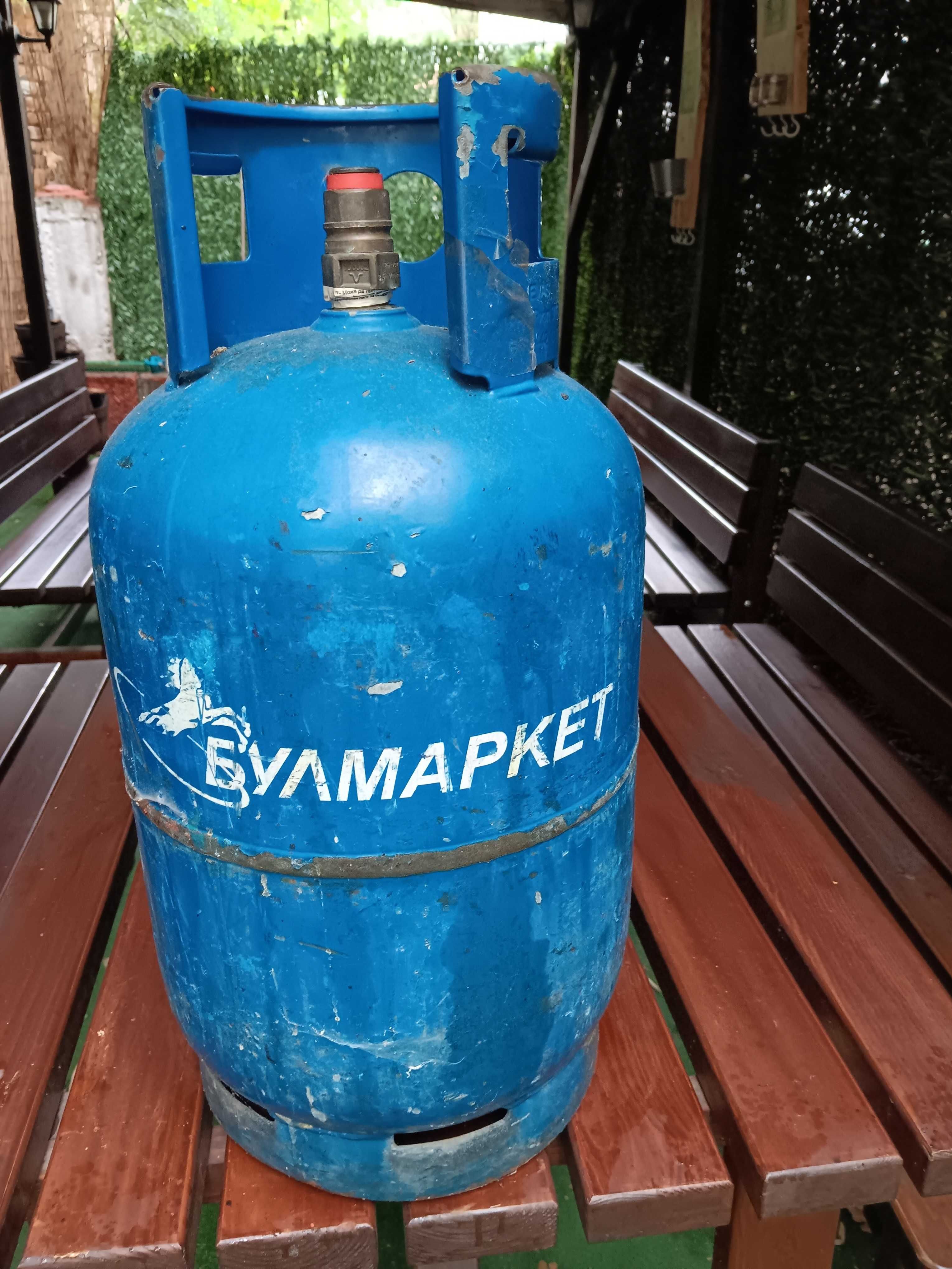 Газови бутилки: 5 броя