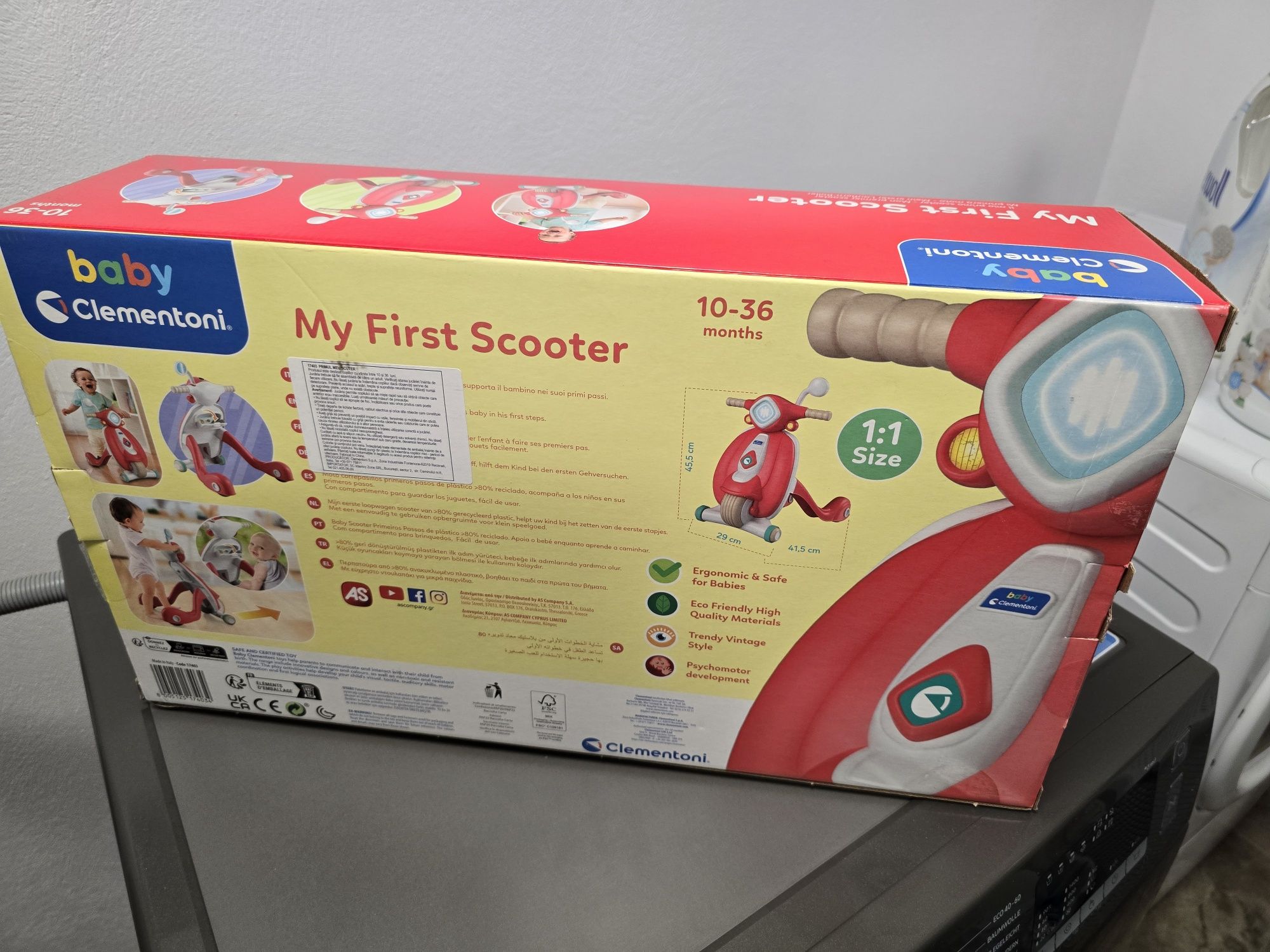 Antemergator copii # premergator # scuter # Clementoni 
Clementoni