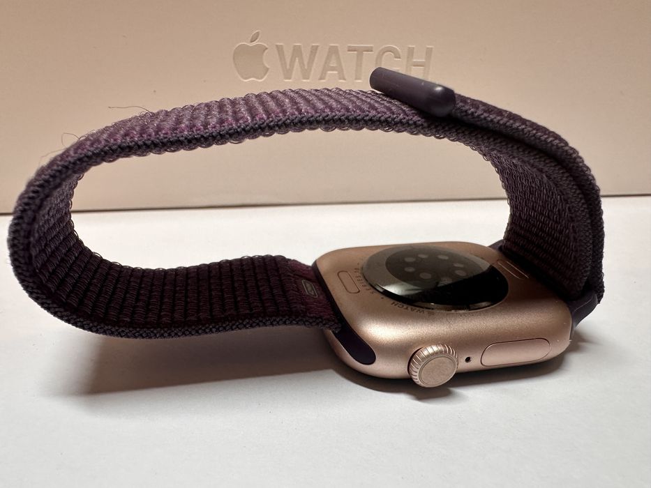 Apple watch series 10 42 mm rose gold + plum sl GPS