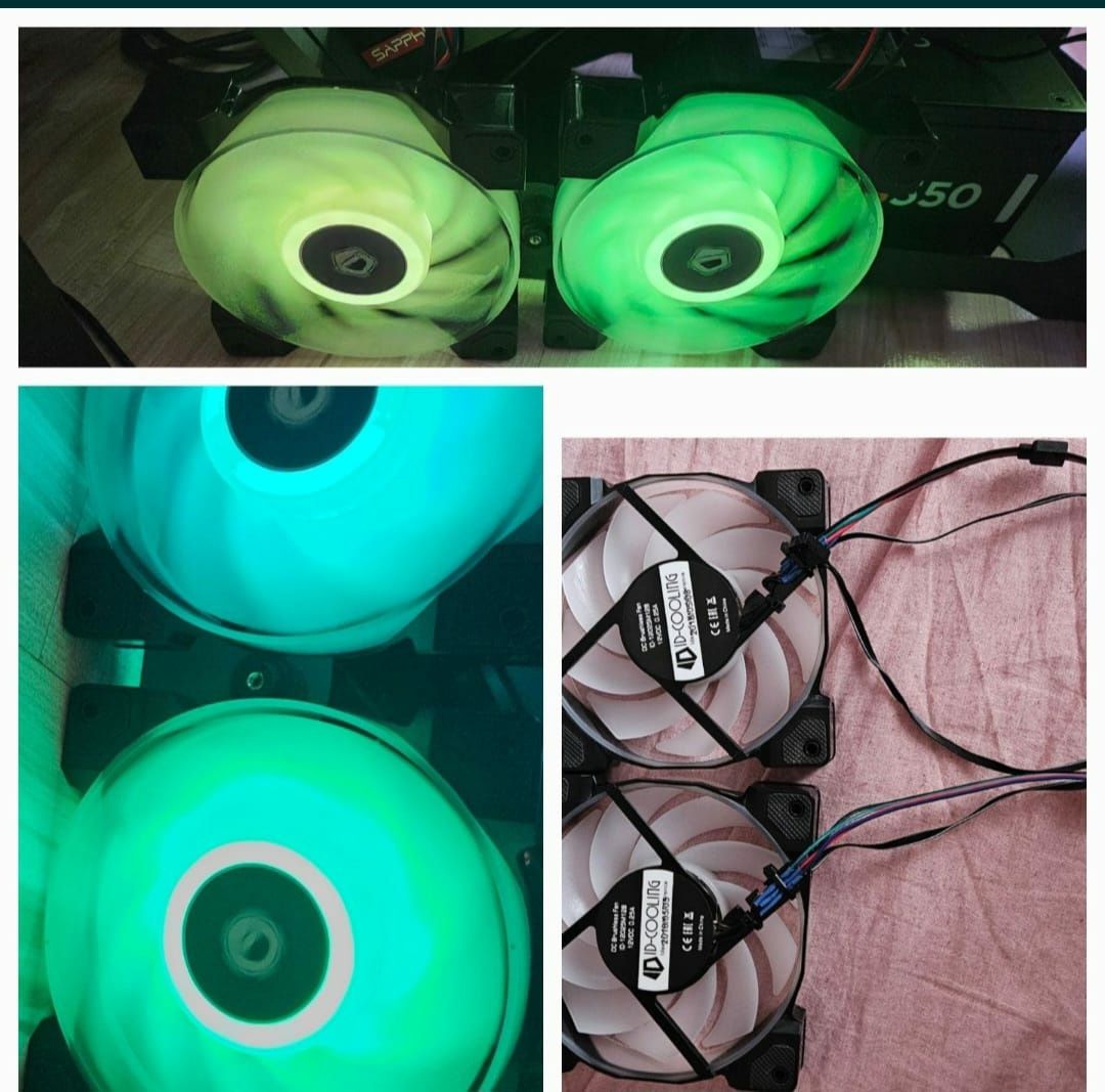 Ventilatoare pc cu ARGB