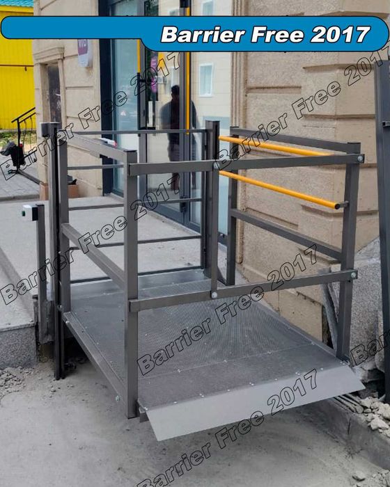 ПТУ-001Д — Вертикальный подъемник с 3 постами управления