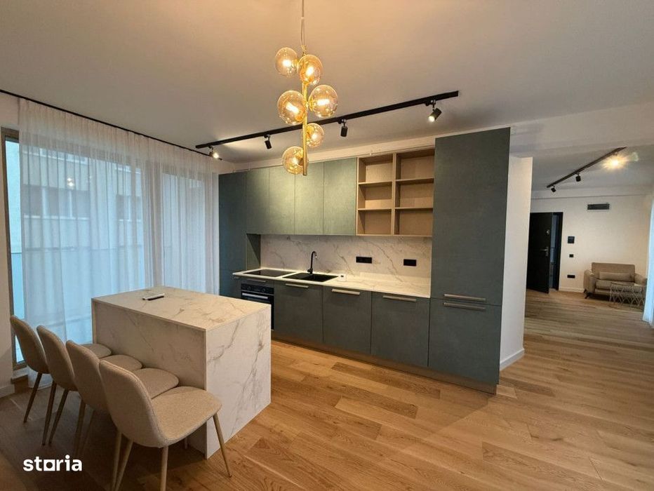 Apartament 3 camere lux, 67,78 mp cu 26,21 mp terasa, zona Taitura Tur