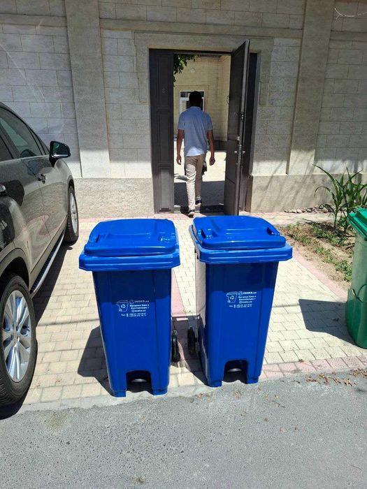 Мусор бак пластмас 120л, 240, 360л