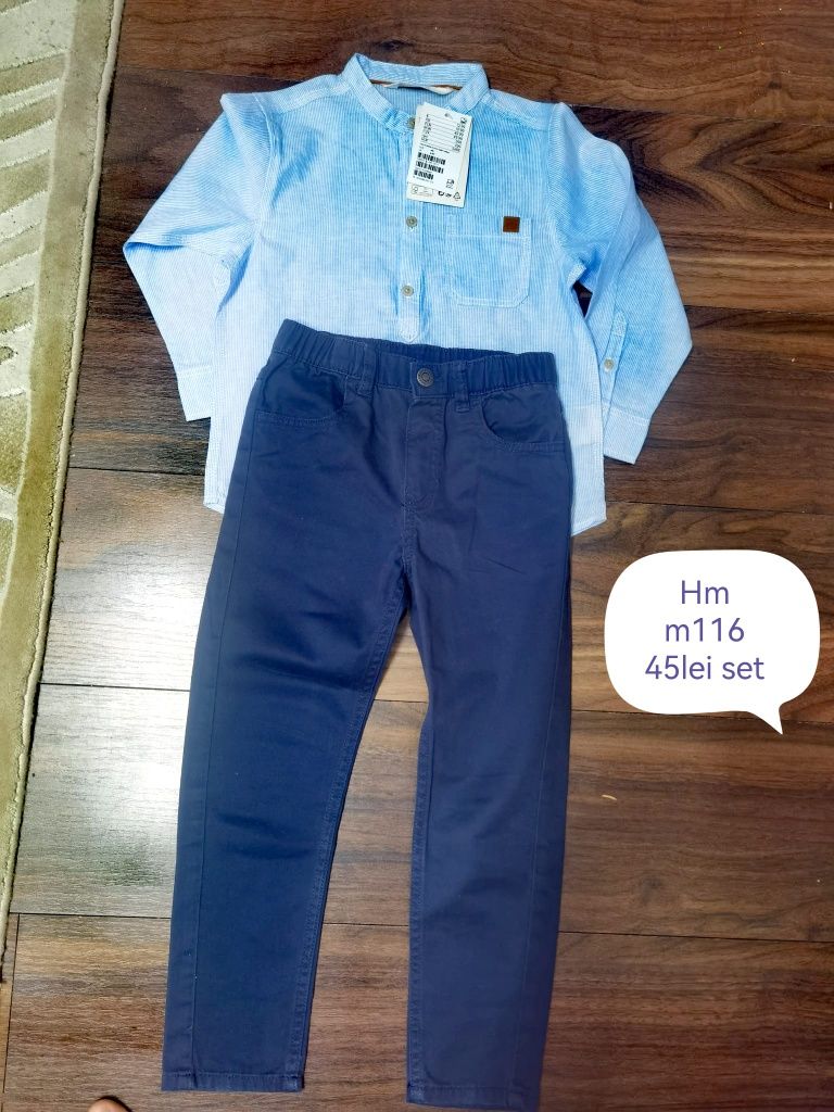 Set h&M băiat marime 116