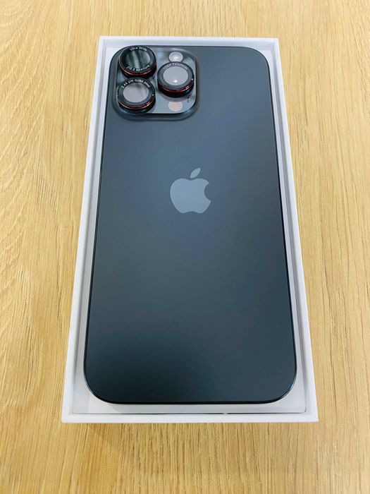 НОВ !!! Apple iPhone 16 Pro Max, 256GB, 5G, Black, Техномаркет