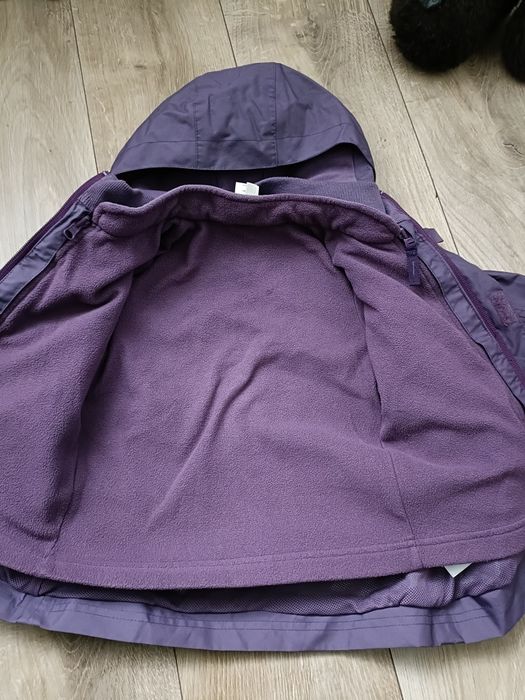 Geaca fete Quechua Baby mărimea 94-101 cm