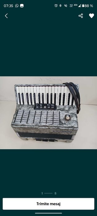 Acordeon welmaster STELA 60 Basi. DOAR AZI !!!