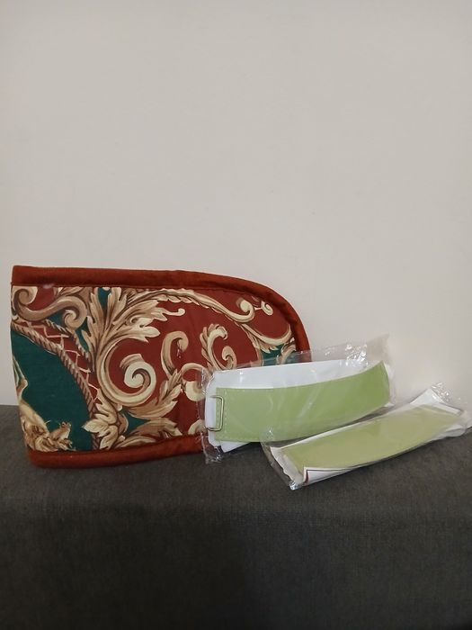 Колан с магнитна лента и мериносова вълна, и два броя наколенки