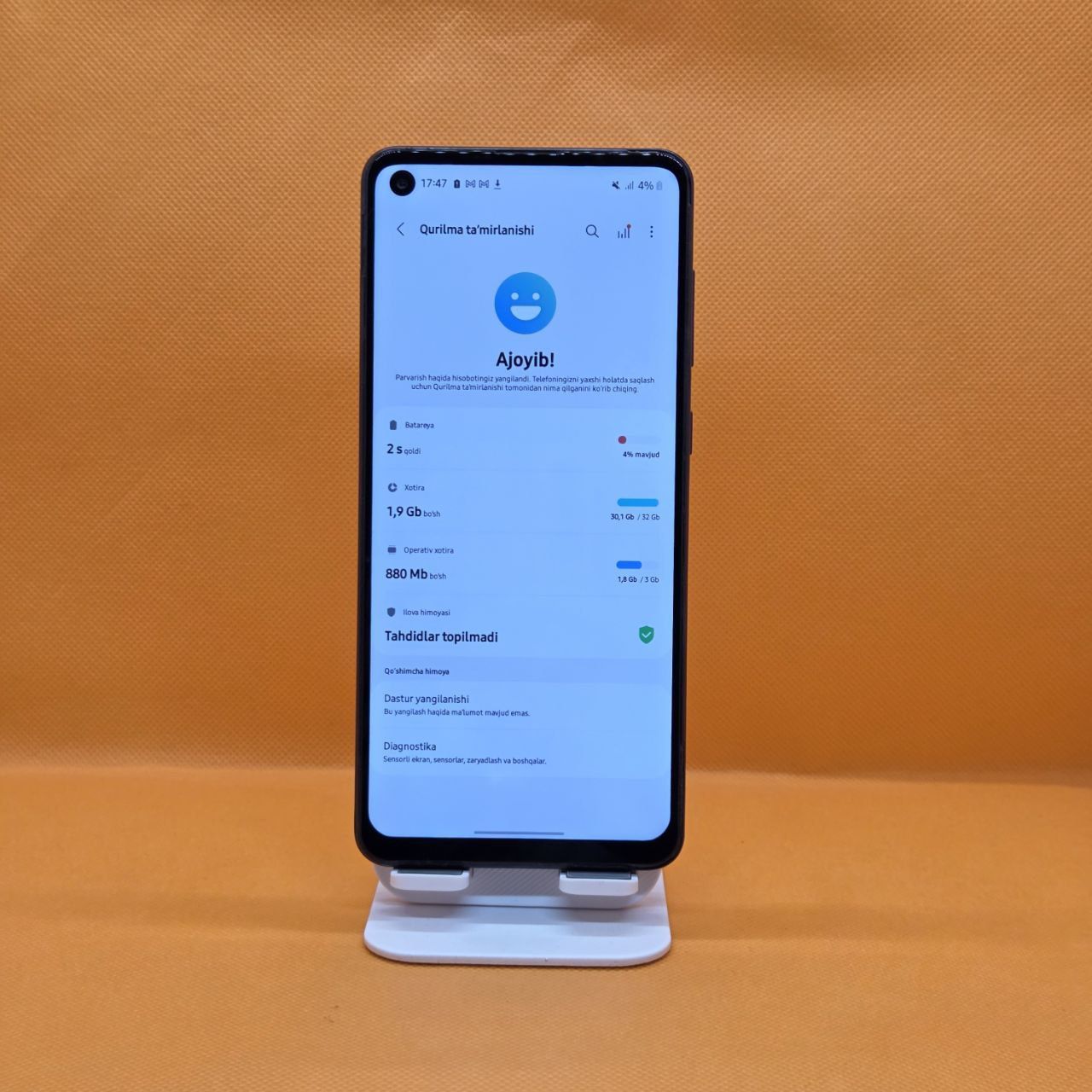 Samsung A21s sotiladi dastavka bor 24/7