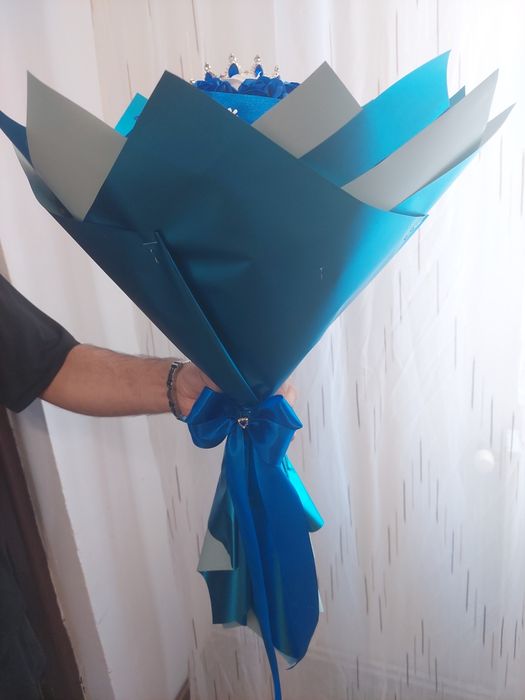 Buchet trandafiri din sapun