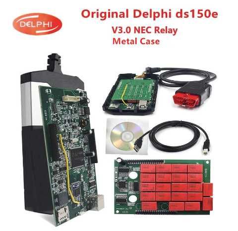 Автосканер Delphi DS150E. Новый.