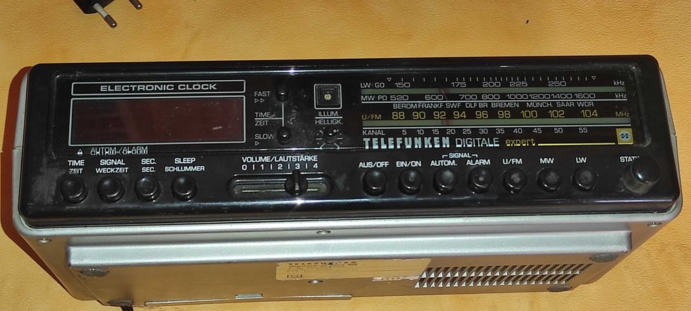 radio vintage telefunken digital expert