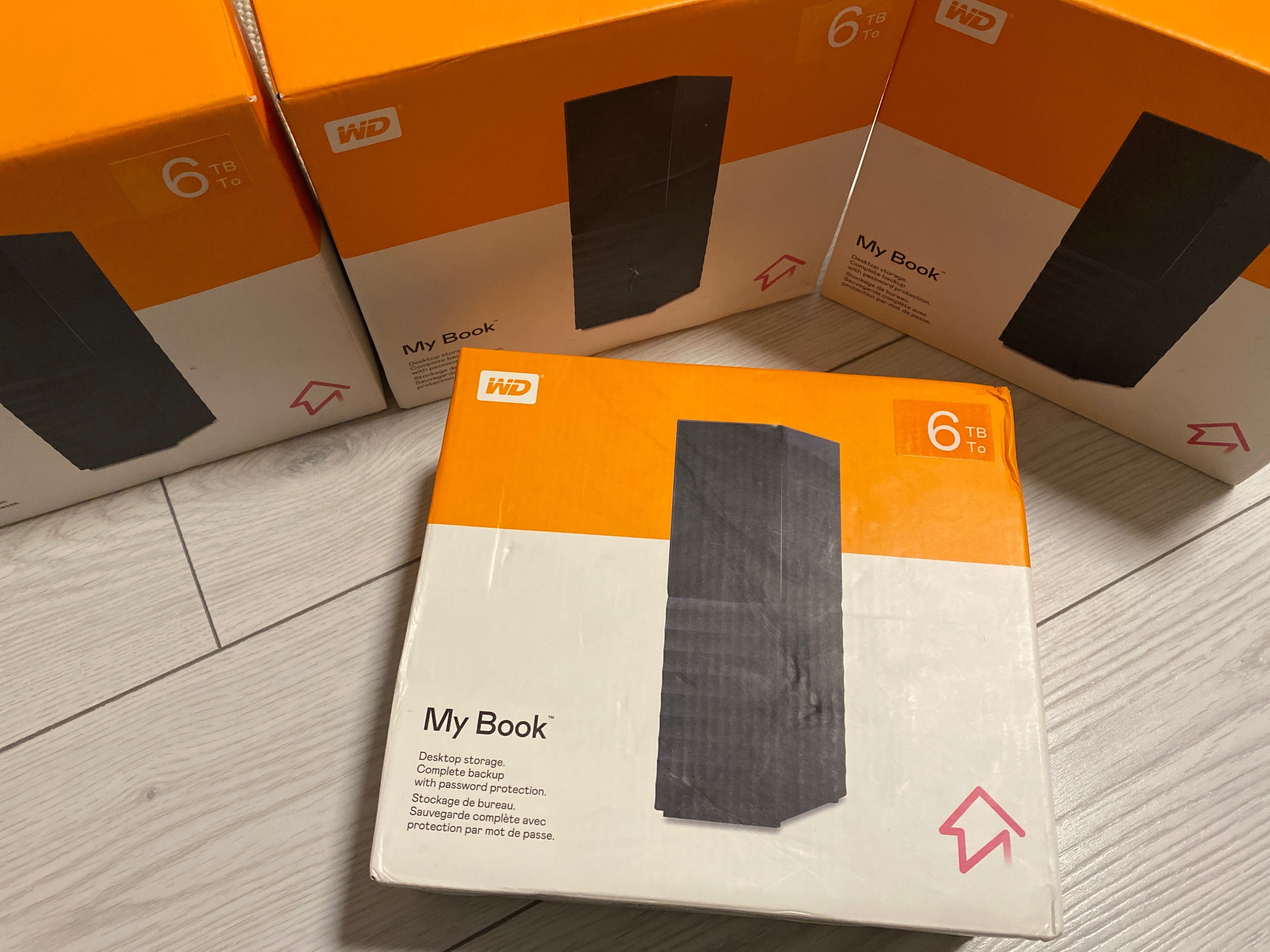 WD My Book 6 TB. Nou ,sigilat