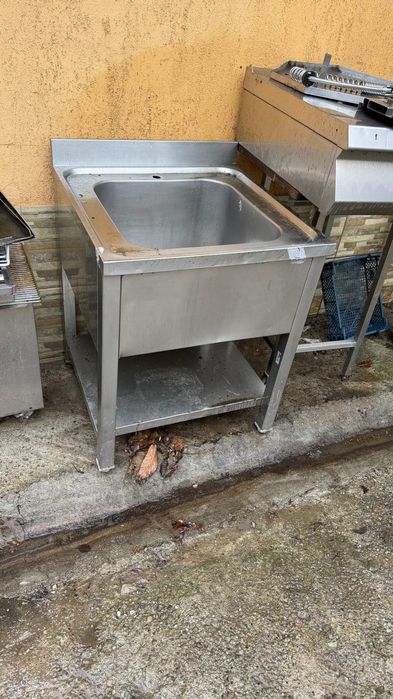 Spălător dublu triplu inox gros 1,2 mm