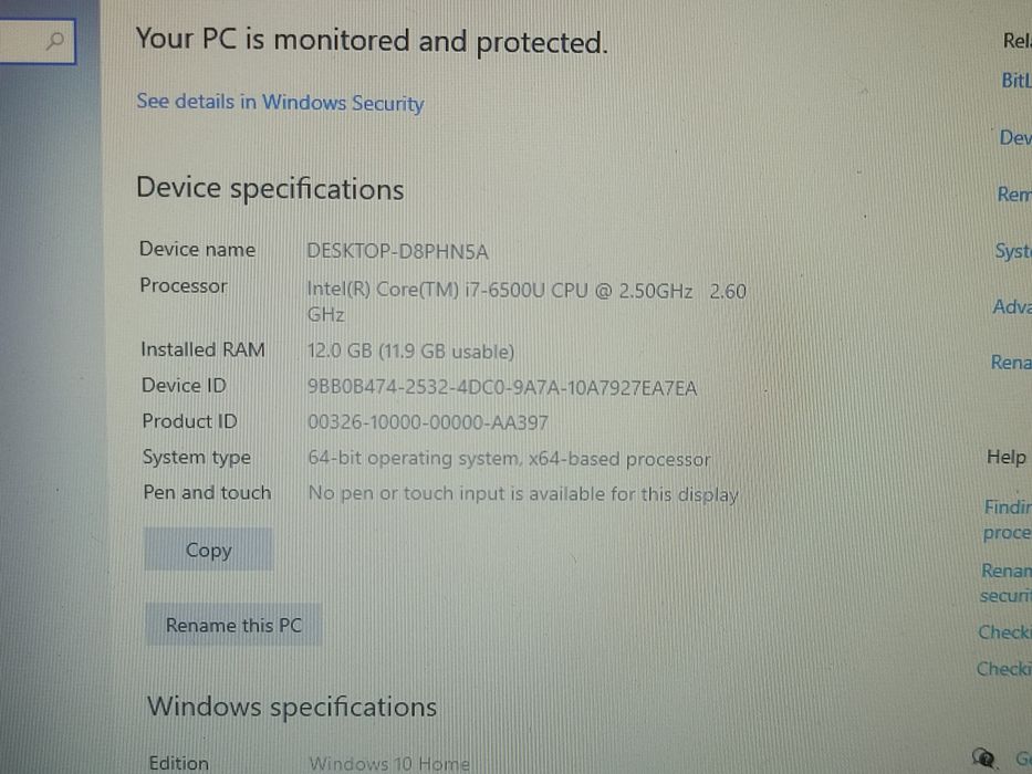 Laptop Gaming Acer E17 - i7-6500u/12gb/256gb + 500gb/Nvidia 940M 4GB