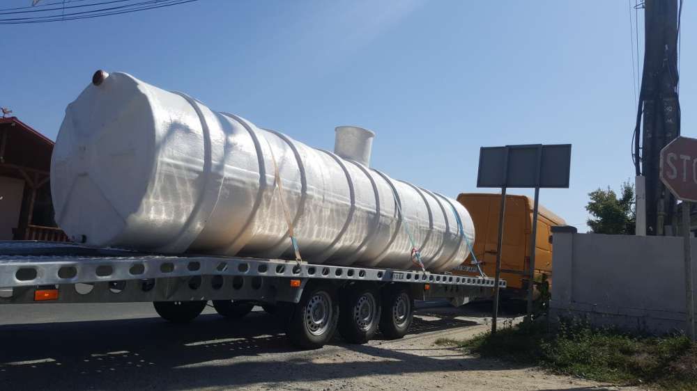 Bazin din fibra de sticla pt apa 10000litri transport la domiciliu