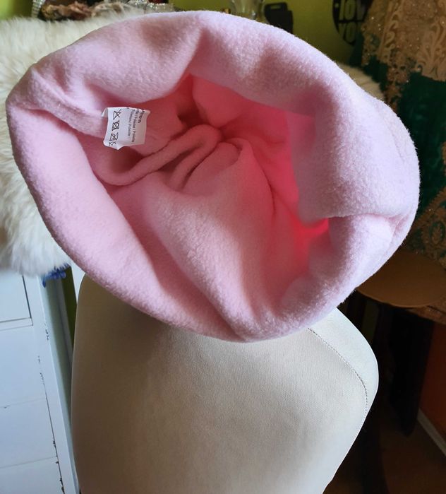 Caciula pentru copii  de culoare roz 9+