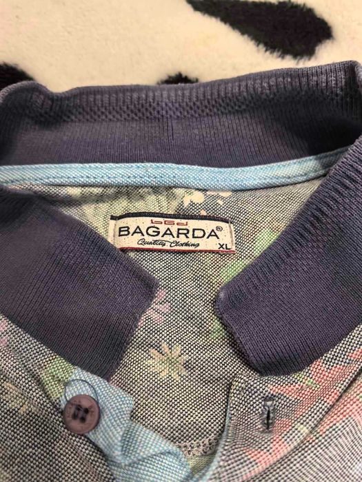 Мъжка тениска с яка BAGARDA XL