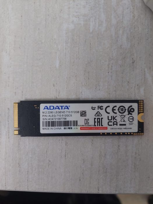 M2 2 SSD на 512gb