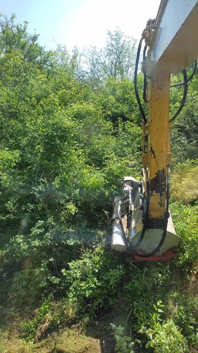 Косене на трева, почистване на силно обраснали места, коренене,рязане