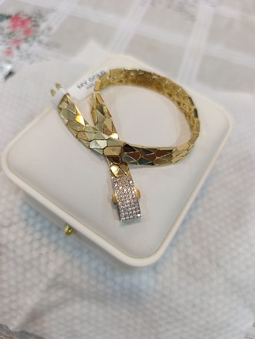 Золотое браслет, производства Турции Проба 585, вес 9,10