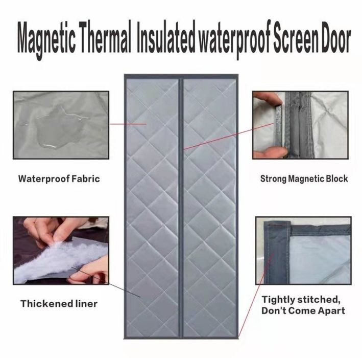 Теплоизоляционние шторы магнитах для входной двери магнит парда