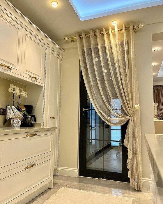 Шторы | Римские шторы | Установка карнизов | Pardalar   Sh579