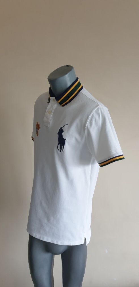 POLO Ralph Lauren Pique Cotton Custom Slim Fit / M НОВО! ОРИГИНАЛ! Мъж