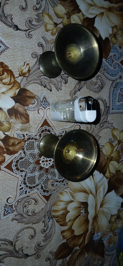 Свещници 2бр. Месинг.
