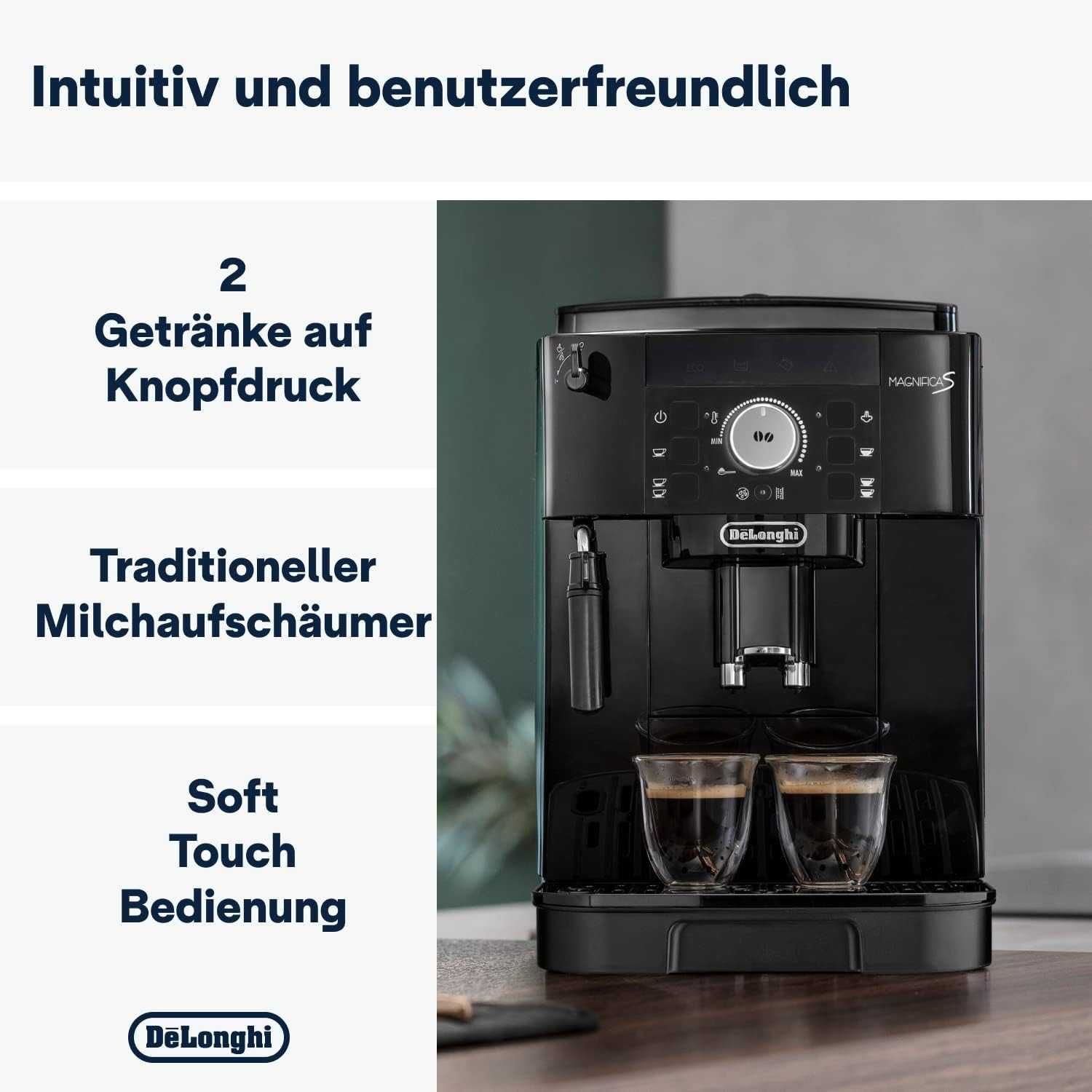 Кафеавтомат DeLonghi Magnifica S ECAM11.112.B