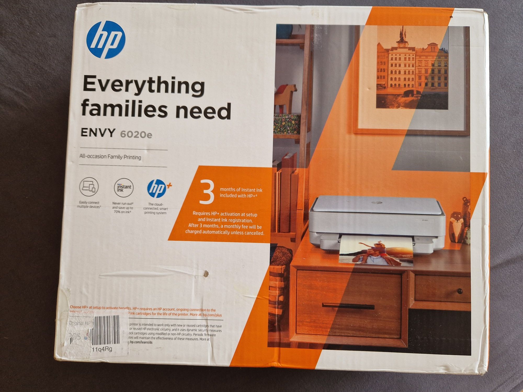 Imprimanta Inkjet color HP ENVY 6020e All-in-One Printer, Wireless