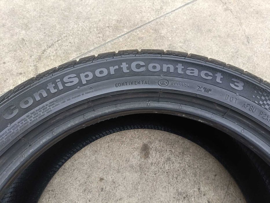 O anvelopa vara 245 45 18 continental sportcontact 3 profil de 6,5 mm